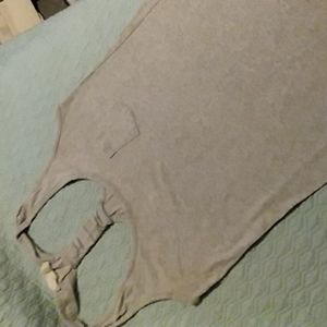 Gray tank top